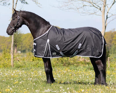 Tappeto da esterno per cavalli dal collo grosso QHP 300g