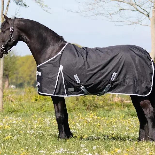 Outdoor blanket for big necked horses QHP 300g