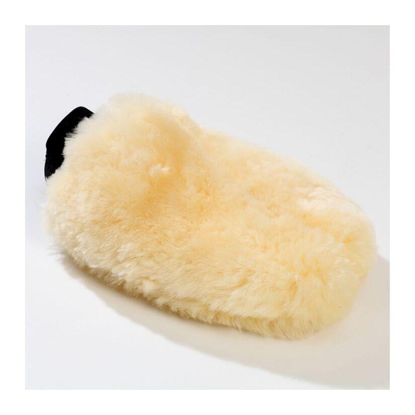 Kavalkade - Gants De Nettoyage En Laine D'Agneau Kavalkade - Gant Pansage - Beige - Taille Unique - Decathlon