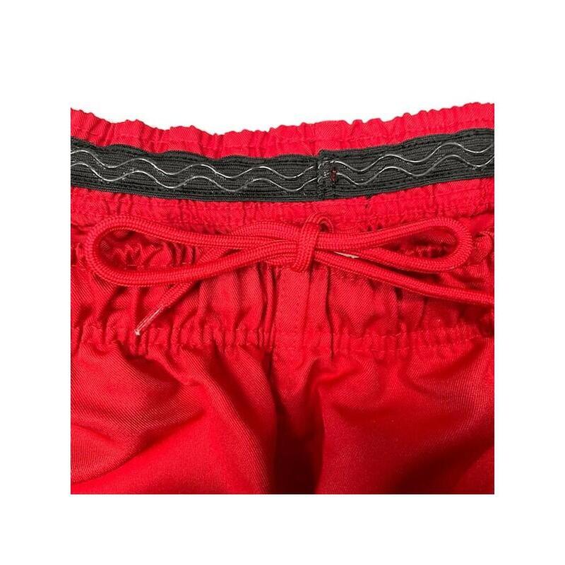 SHORT ELITE RUGBY ROUGE 100% POLYESTER 220GR