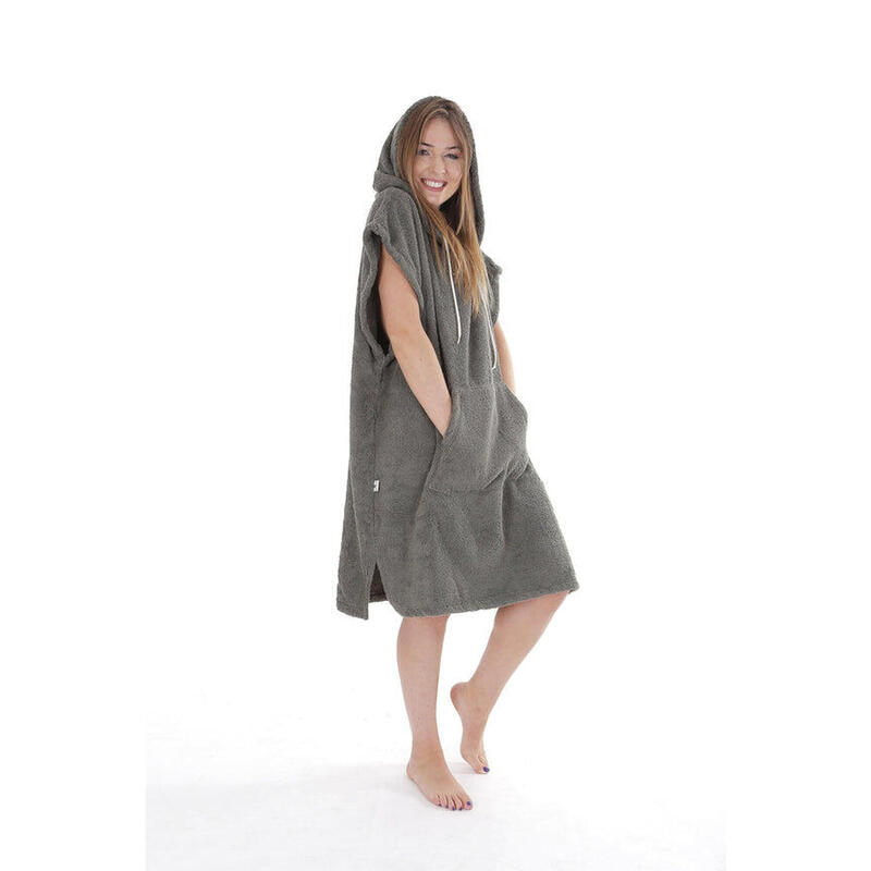 Poncho Surf | Vert | 100% Coton  | Sans Manches | Taille Moyenne