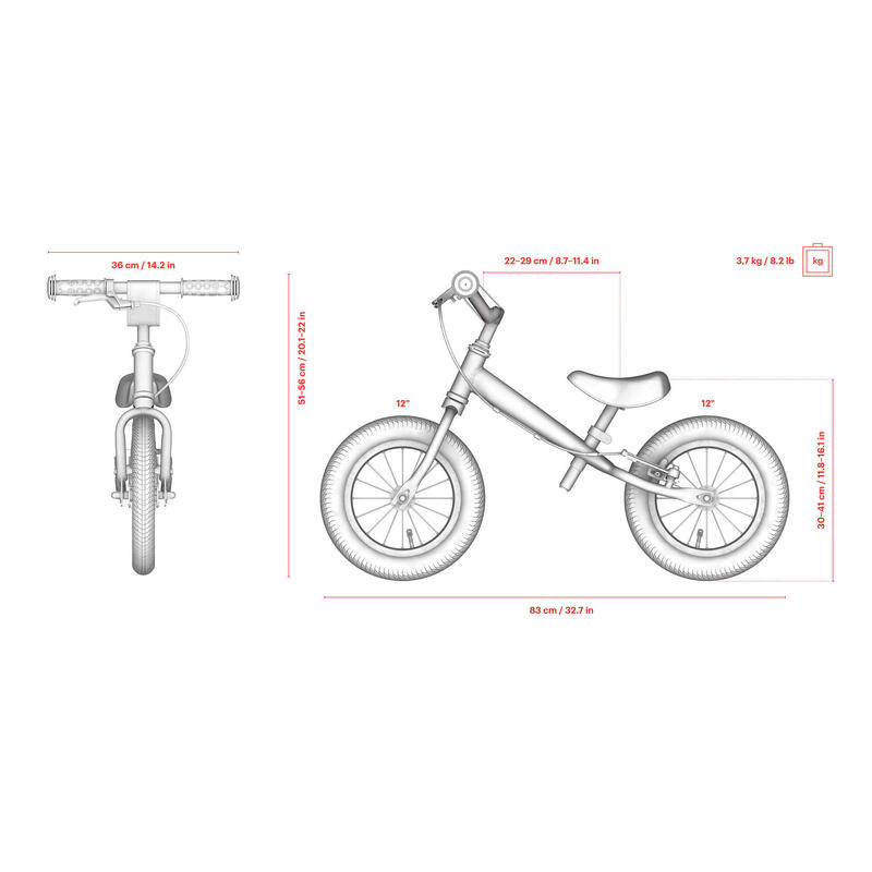 Balancebike Yedoo TooToo Special edition Magic Forest