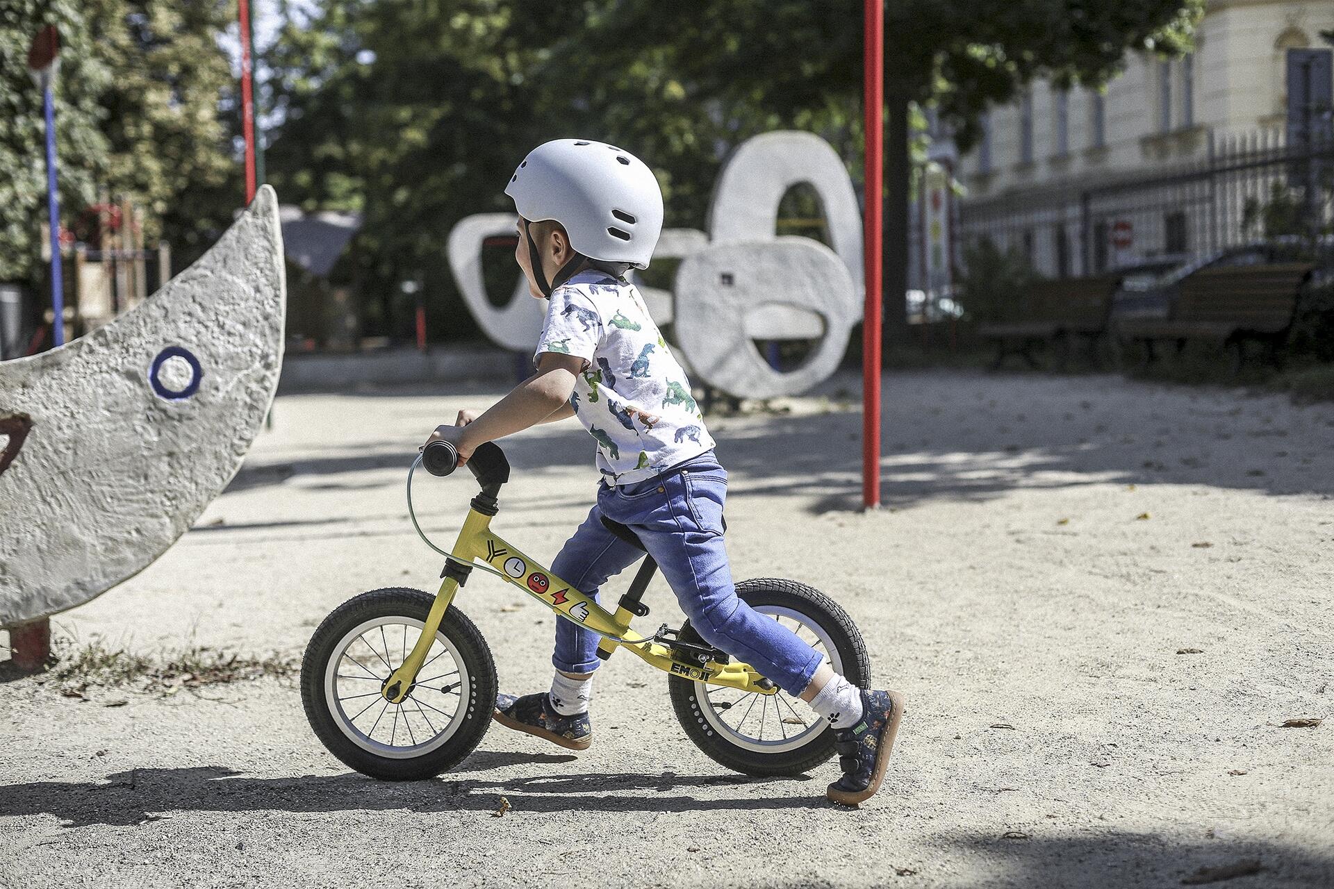 Laufrad Yedoo TooToo Emoji für Kinder ab 1,5 Jahren, mit Luftreifen 12/12 4/7