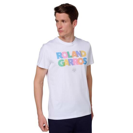 T-shirt Signature homme Roland-Garros - Blanc