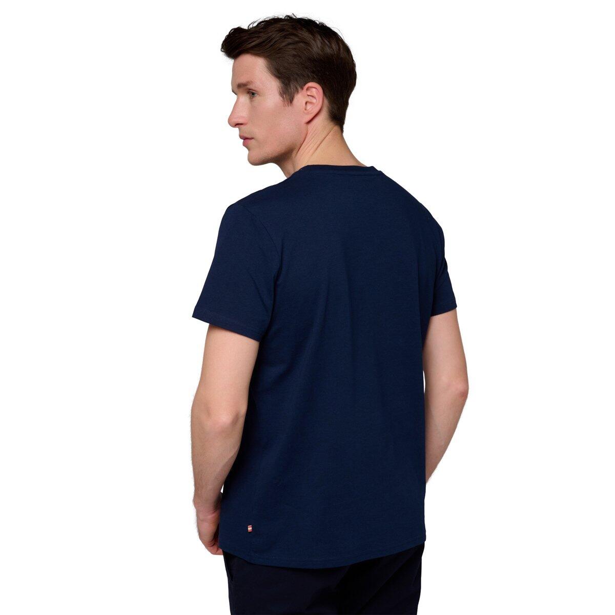 T-shirt Signature homme - Marine 3/4