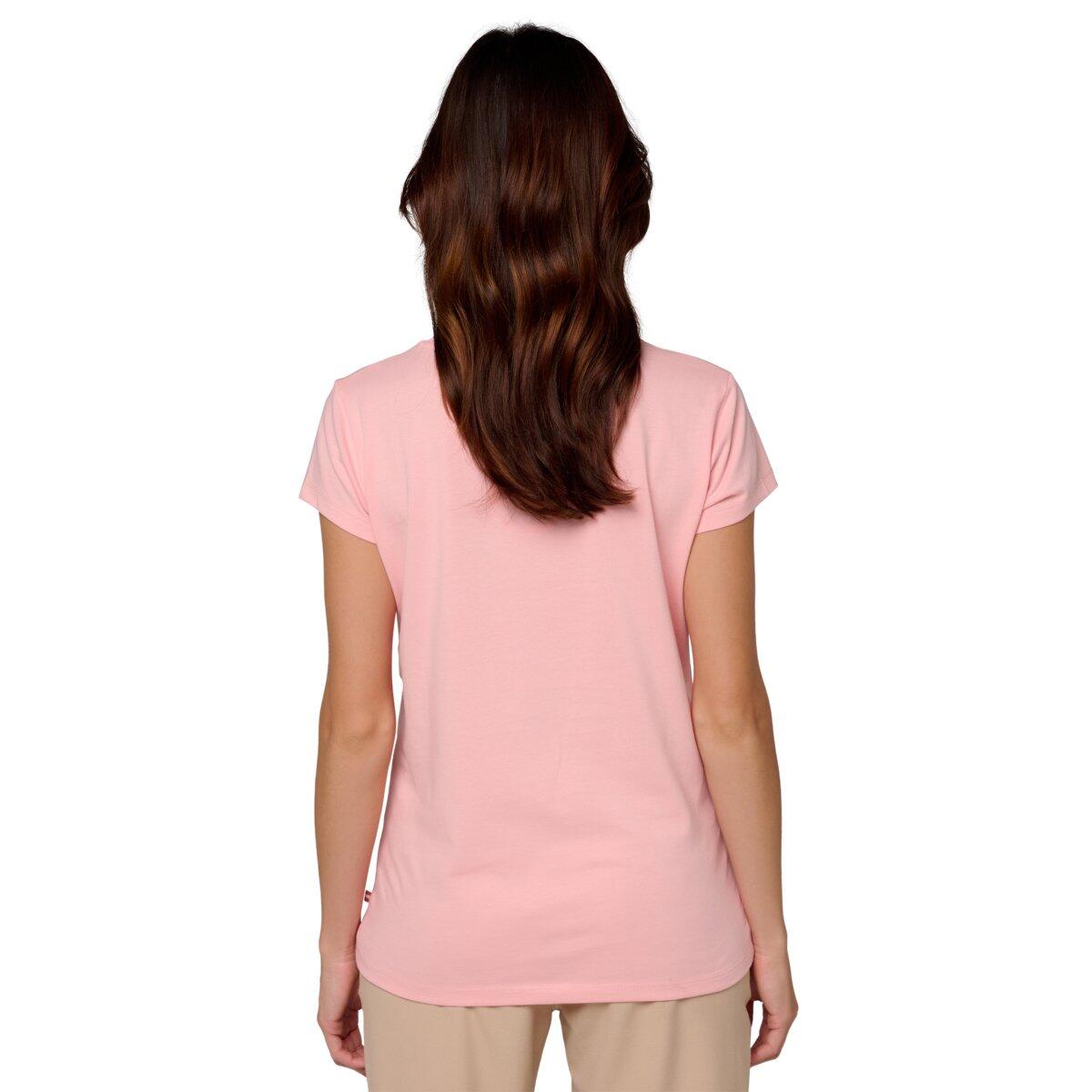 T-shirt Signature femme - Rose 3/4