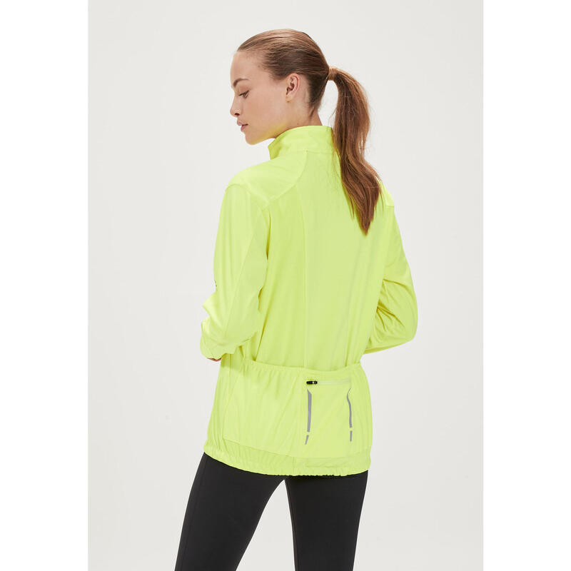 Funktionsjacke Ziva W Biken/Radsport Damen Safety Yellow Wasserdicht 5.000 mm