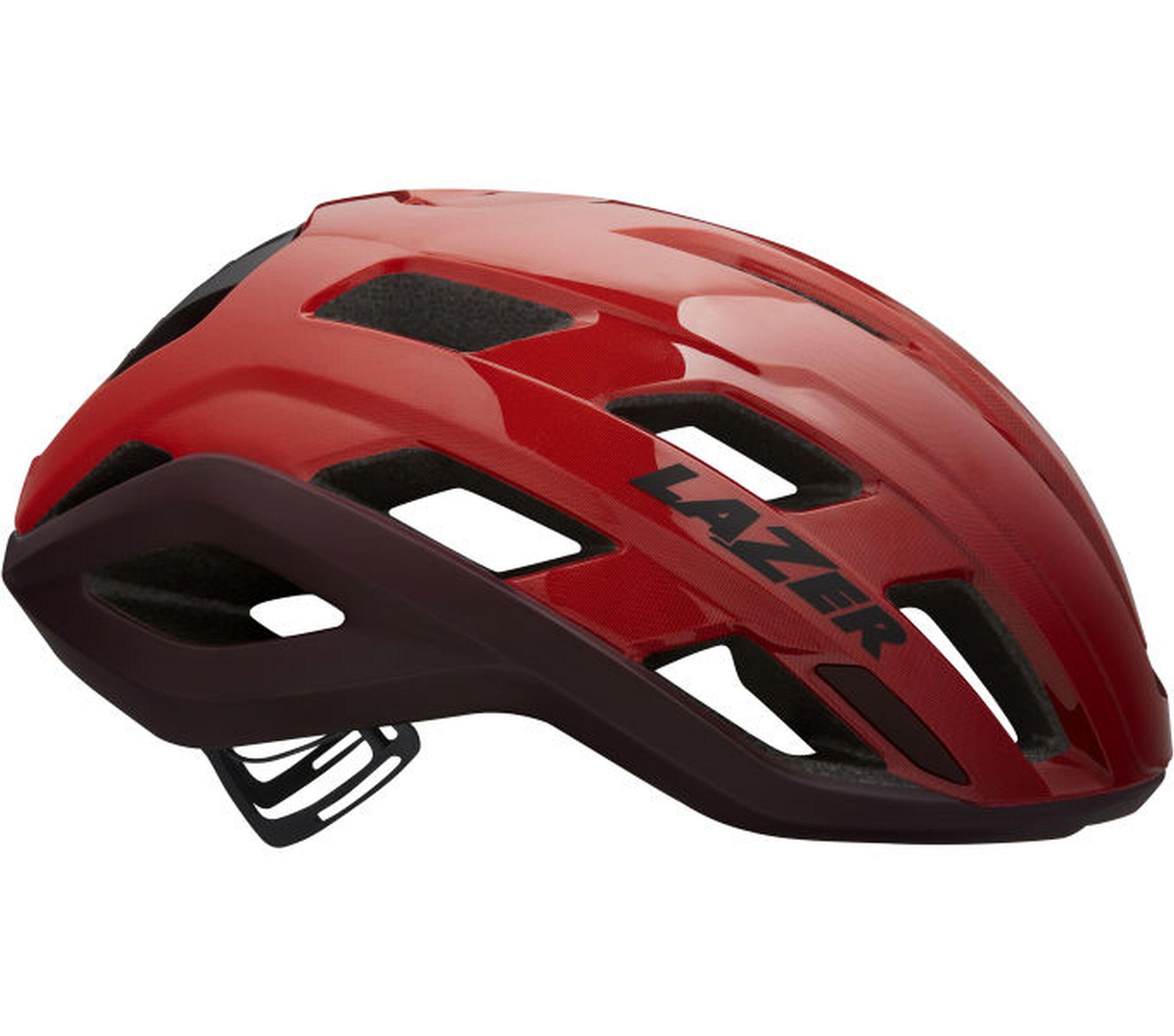 Lazer Strada KinetiCore Cycle Helmet Red 1/7