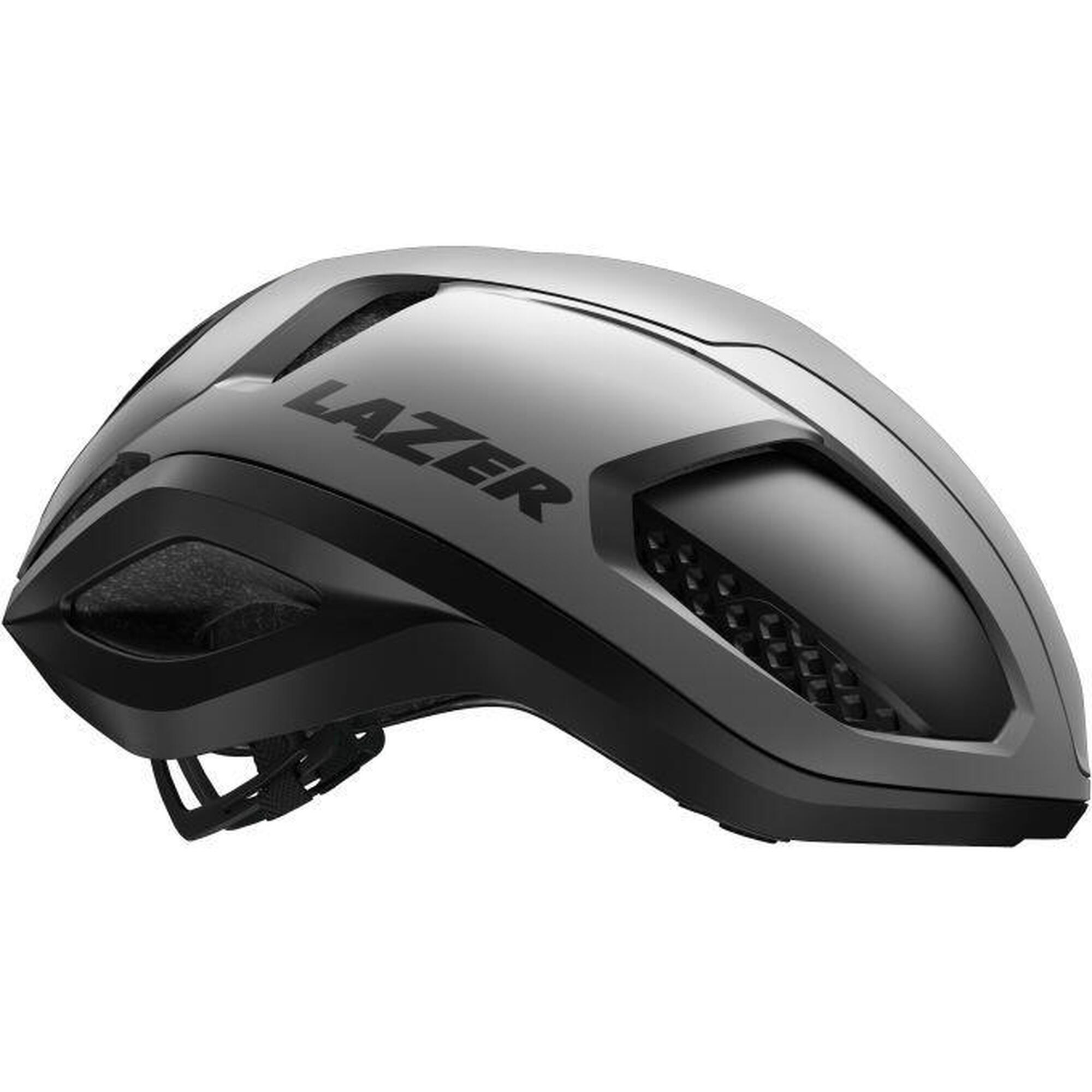 LAZER Kask szosowy/gravelowy Vento KinetiCore, matowy tytan