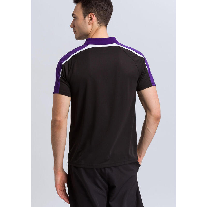 Tricou ERIMA Liga Line Negru/Mov