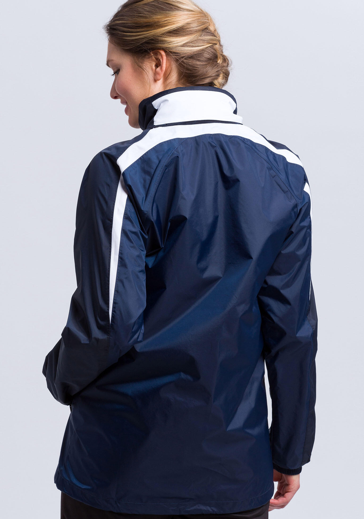 Erima Liga 2.0 Allweather Jack Heren - New Navy / Donker Navy / Wit 3/7