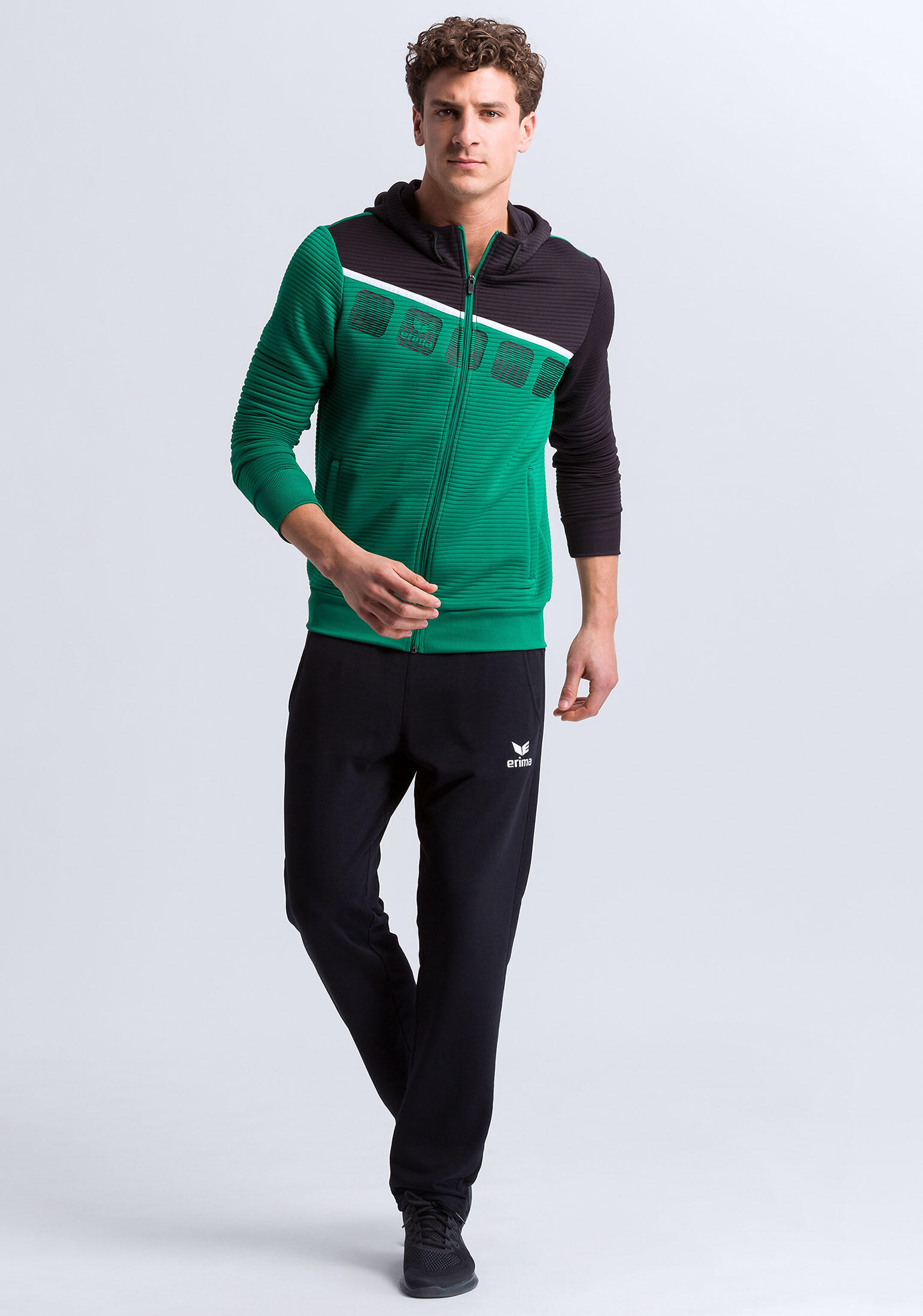 Trainingsjacke mit kapuze 5-C 3/6