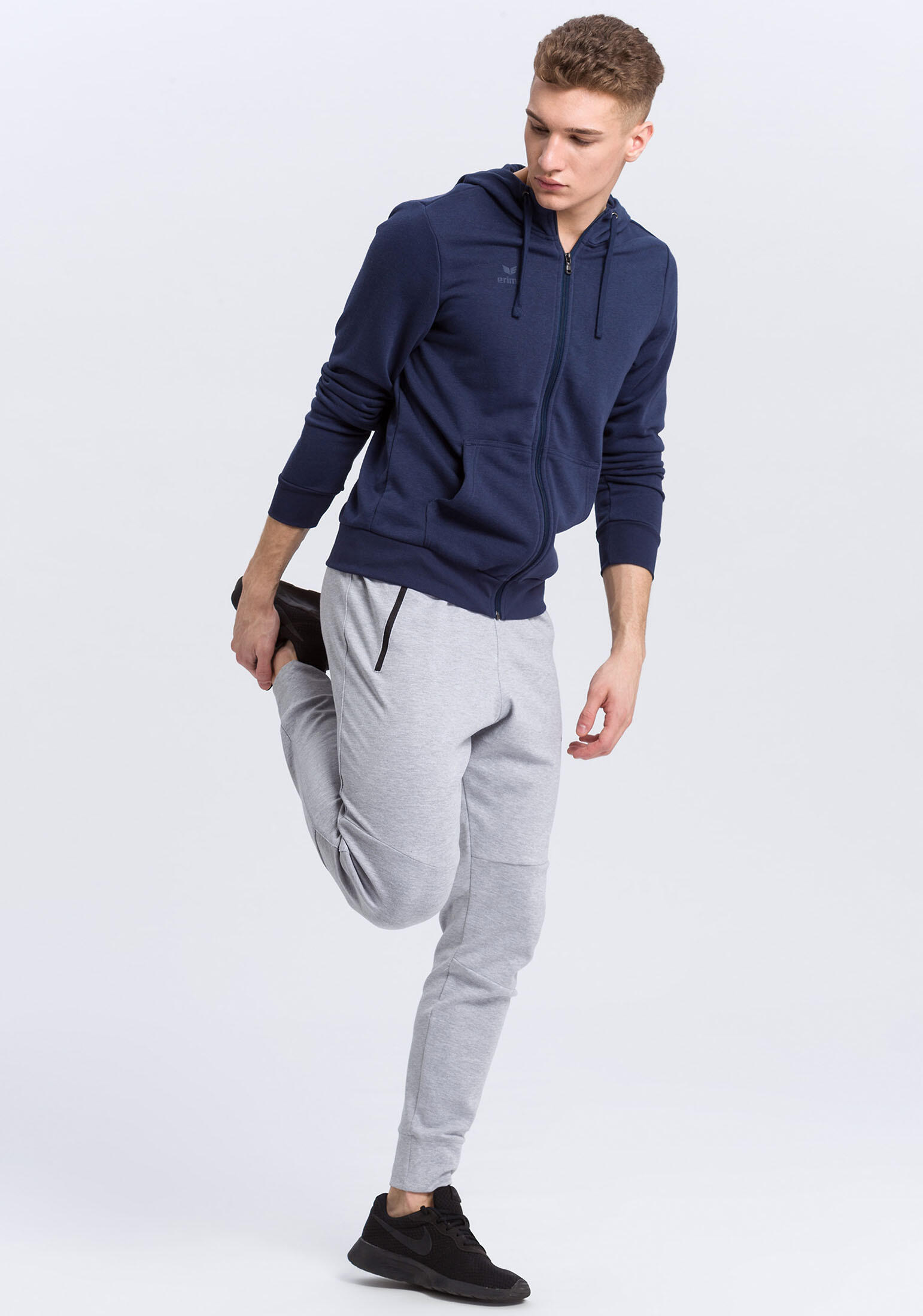 Felpa Junior con cappuccio Erima Basic 6/7