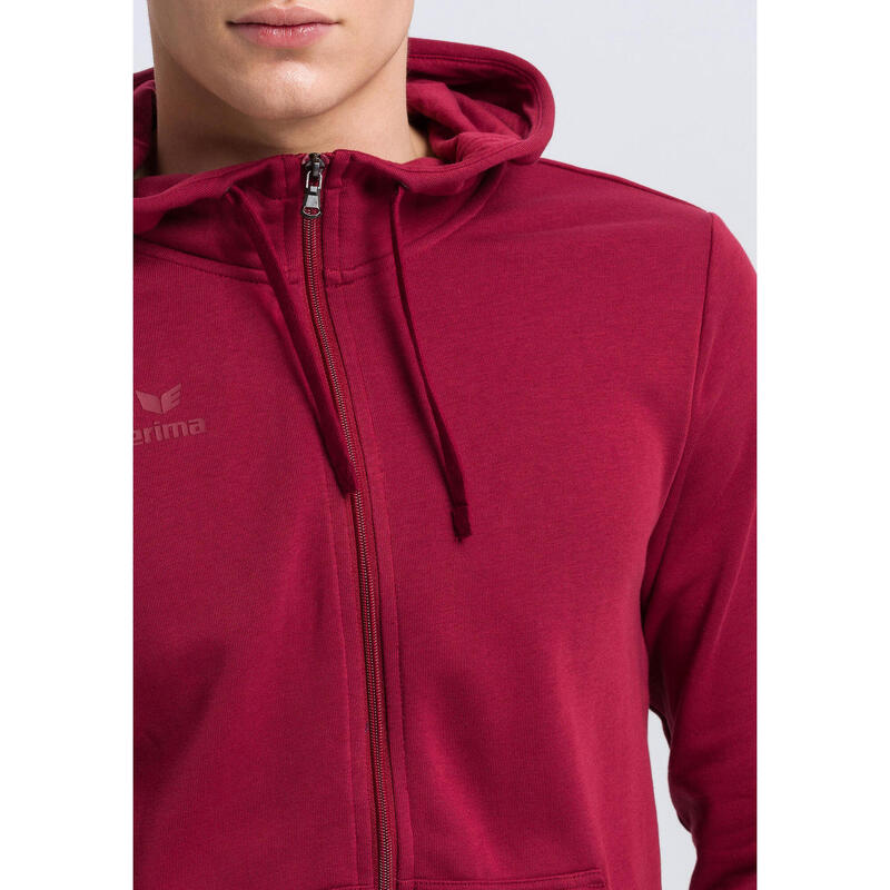 Sweat zippé à capuche Erima Basic