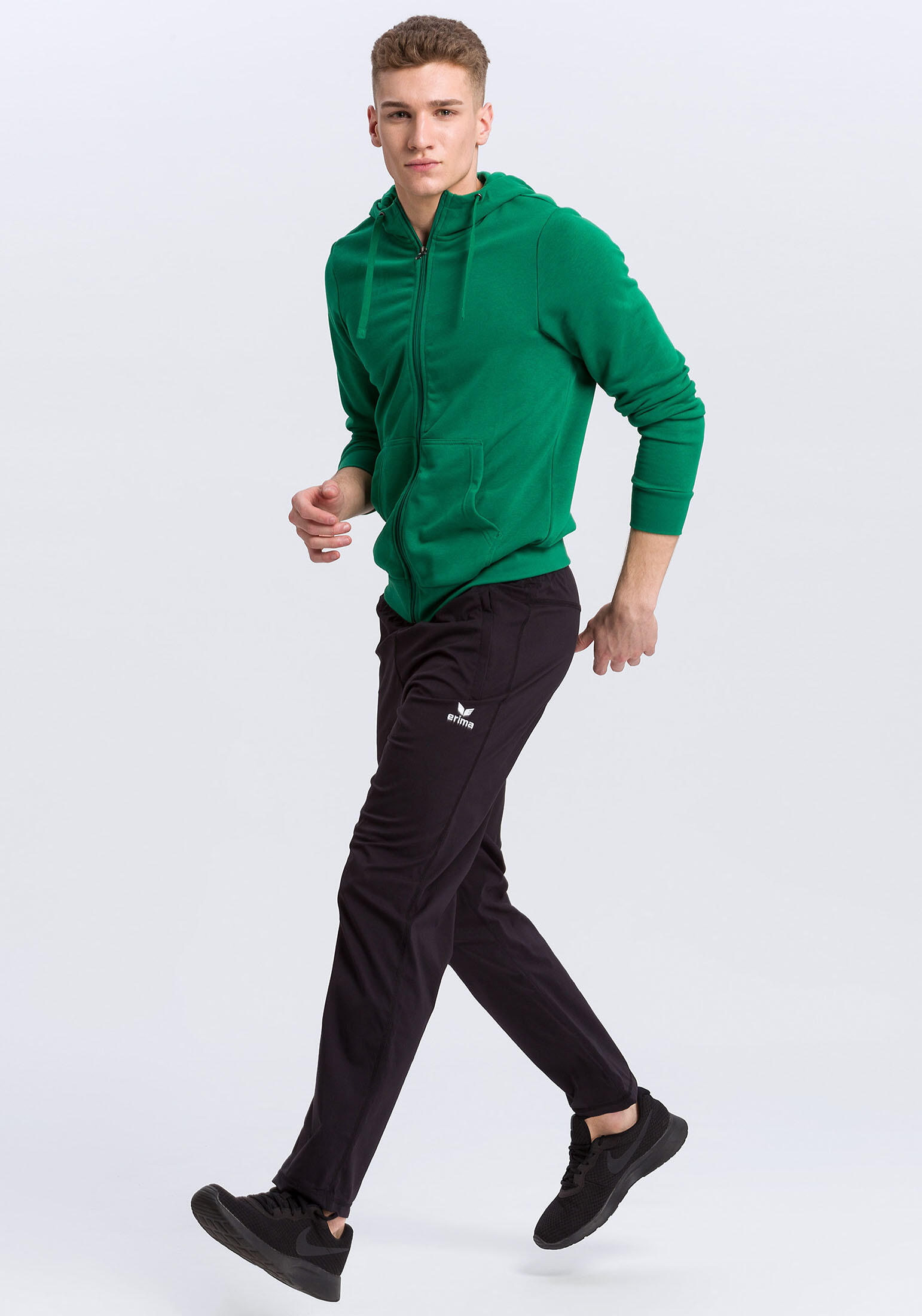 Hooded sweatshirt met rits Erima Basic 3/7