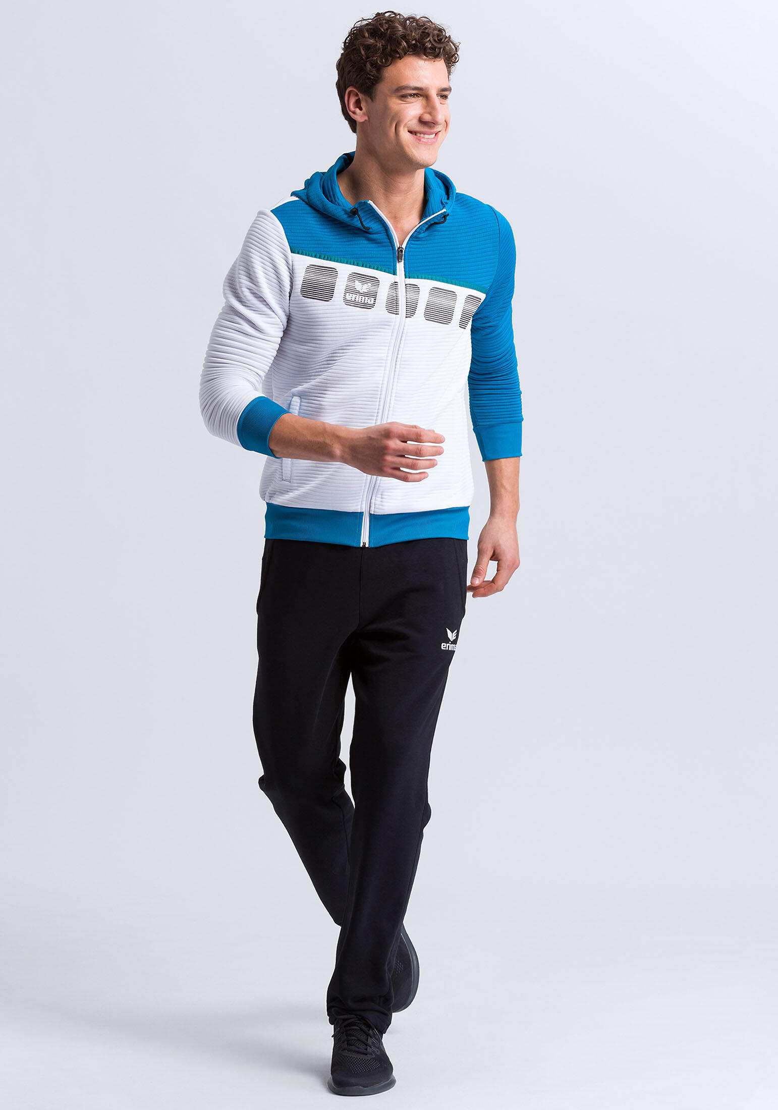 Trainingsjacke mit kapuze 5-C 3/7