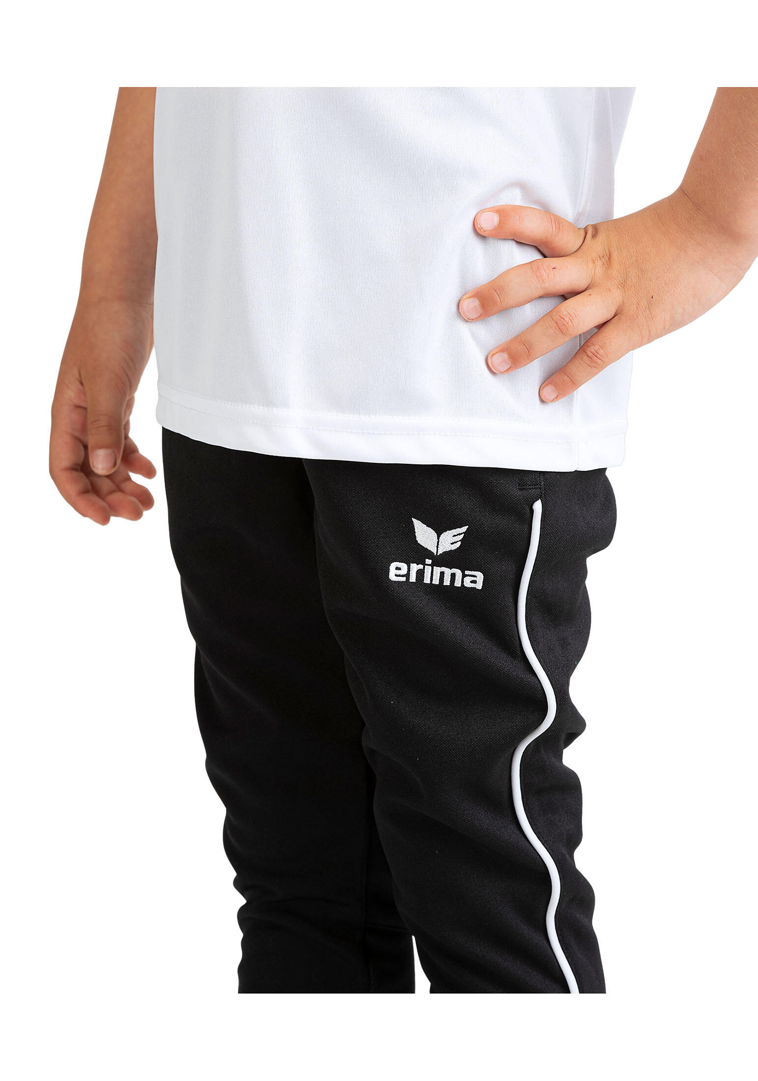 Kinder Trainingshose mit wadeneinsatz & piping 2.0 7/7