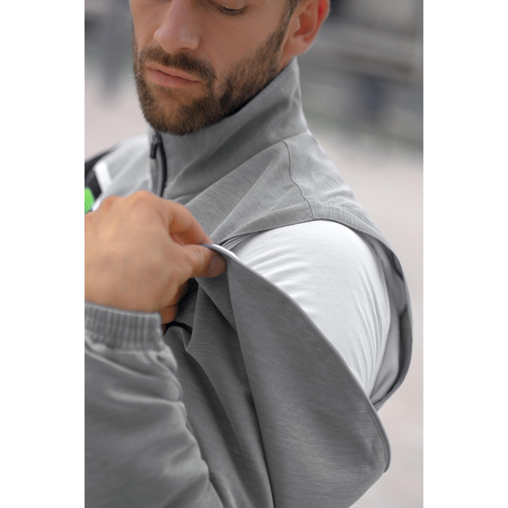 Erima 5-C jacket with removable sleeves