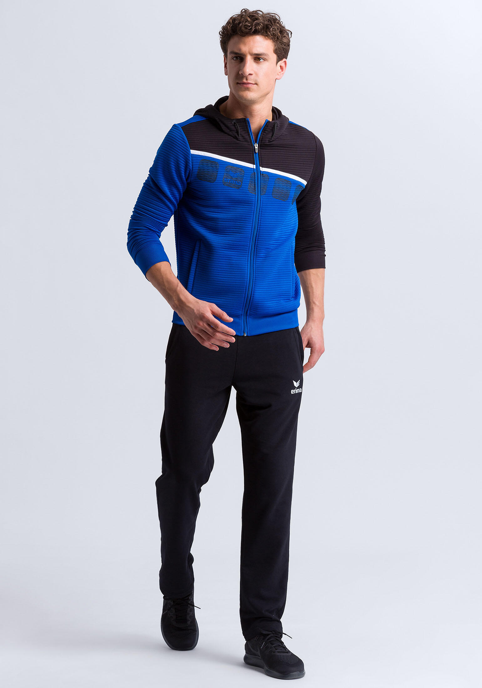Trainingsjacke mit kapuze 5-C 3/7