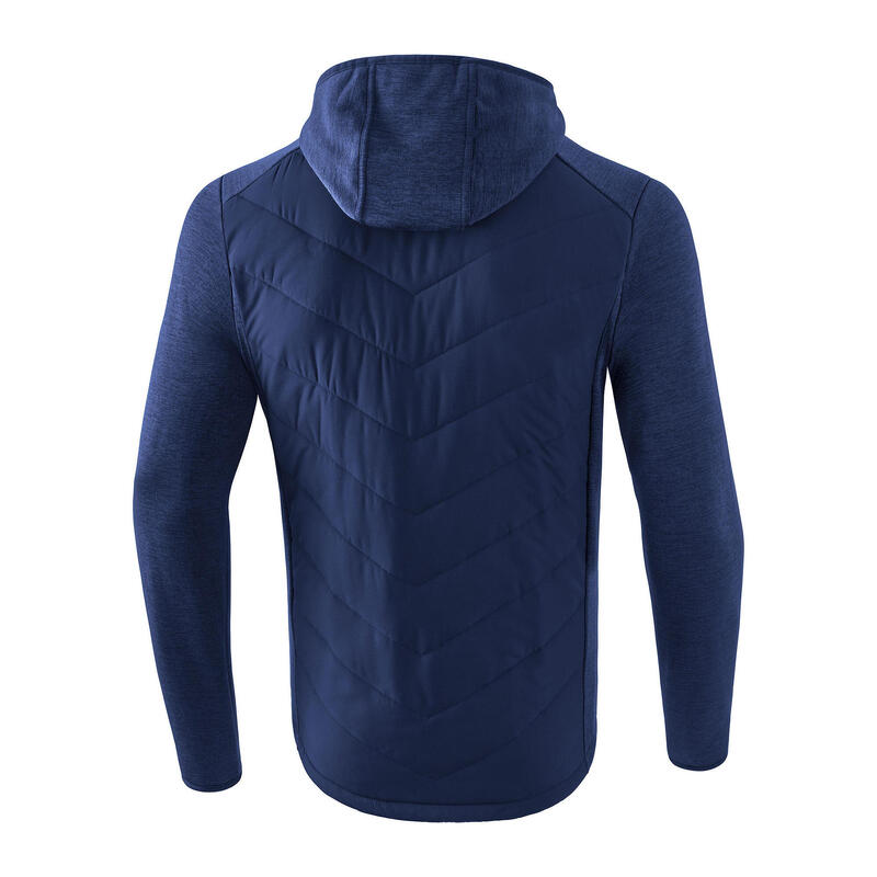 Geacă matlasată Erima Function Blue - albastru, croială la șold, mâneci lungi