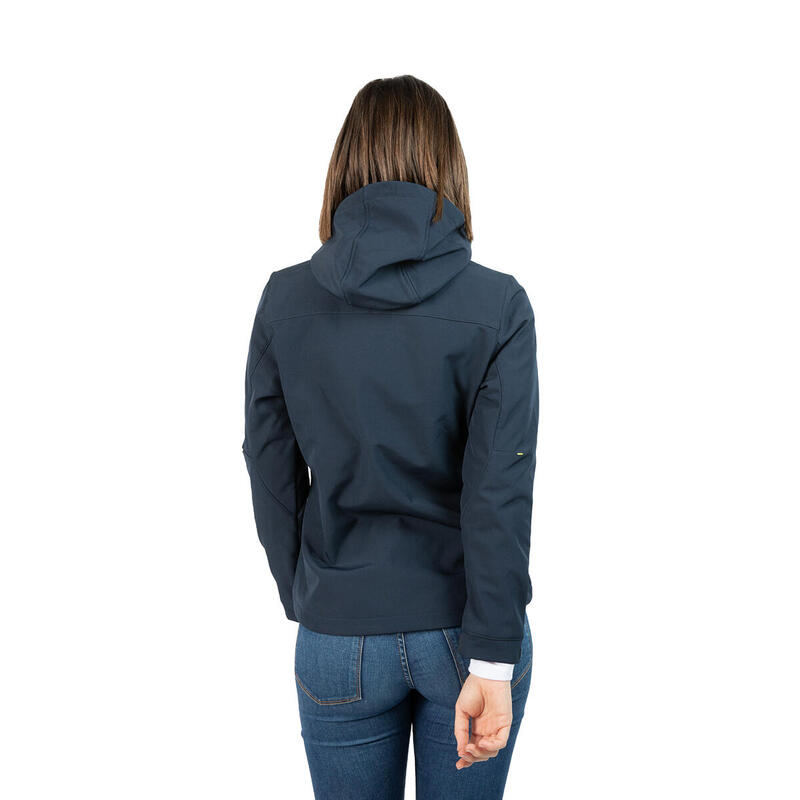 Chaqueta Softshell montaña y trekking de mujer INATYE Izas