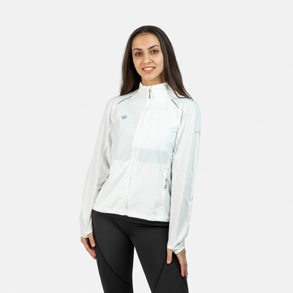 Giacca da corsa e trekking donna, idrorepellente e antivento Izas ISONA Izas 3/7
