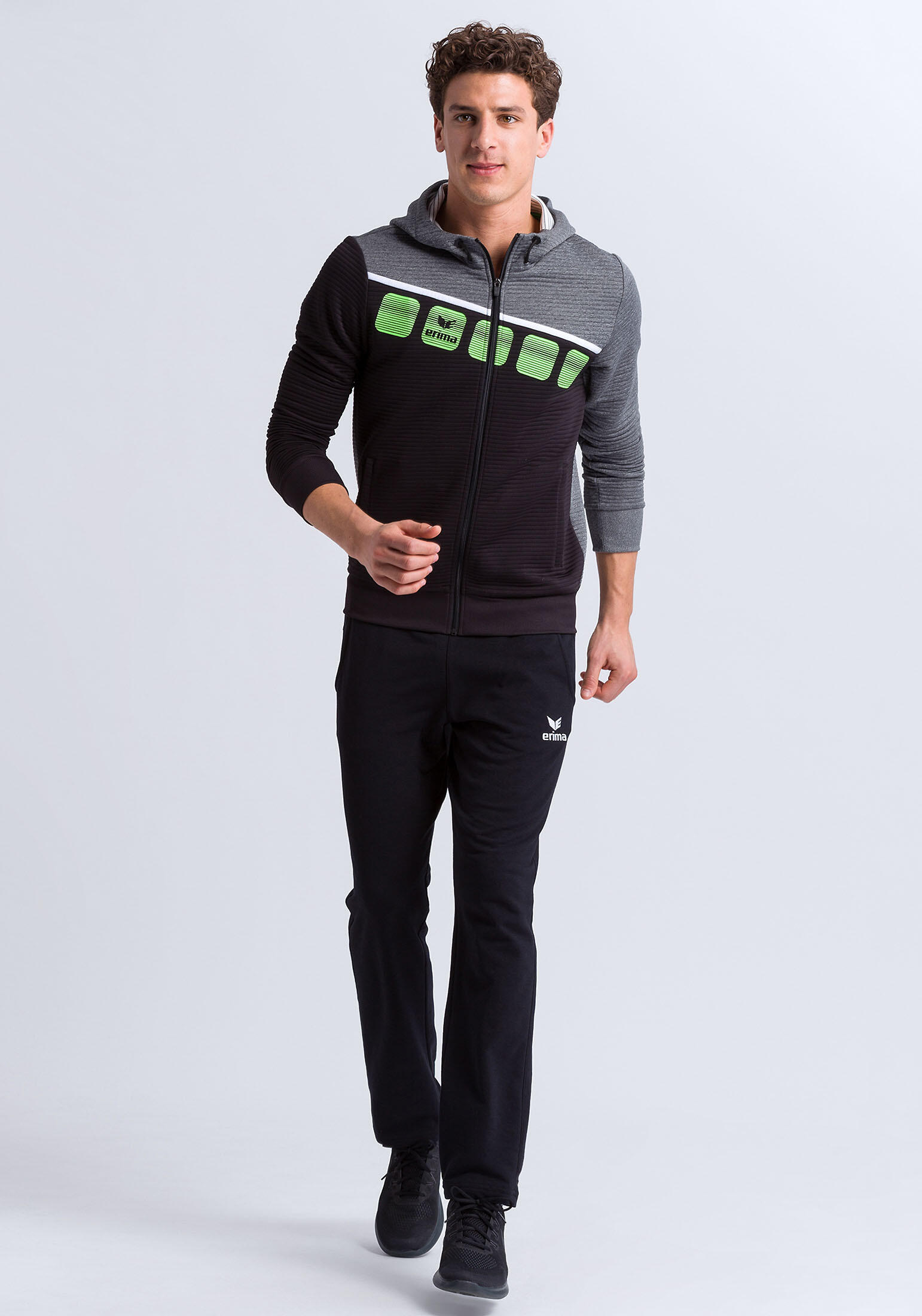 Trainingsjacke mit kapuze 5-C 3/6