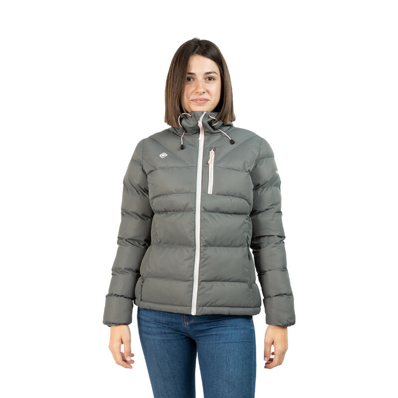 Chaqueta Trekking y Montaña acolchada con relleno de fibra mujer Izas AMPRIU W