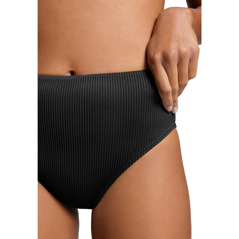 Puma Bikinibroekje Ribbed High Waist Brief Black Combo