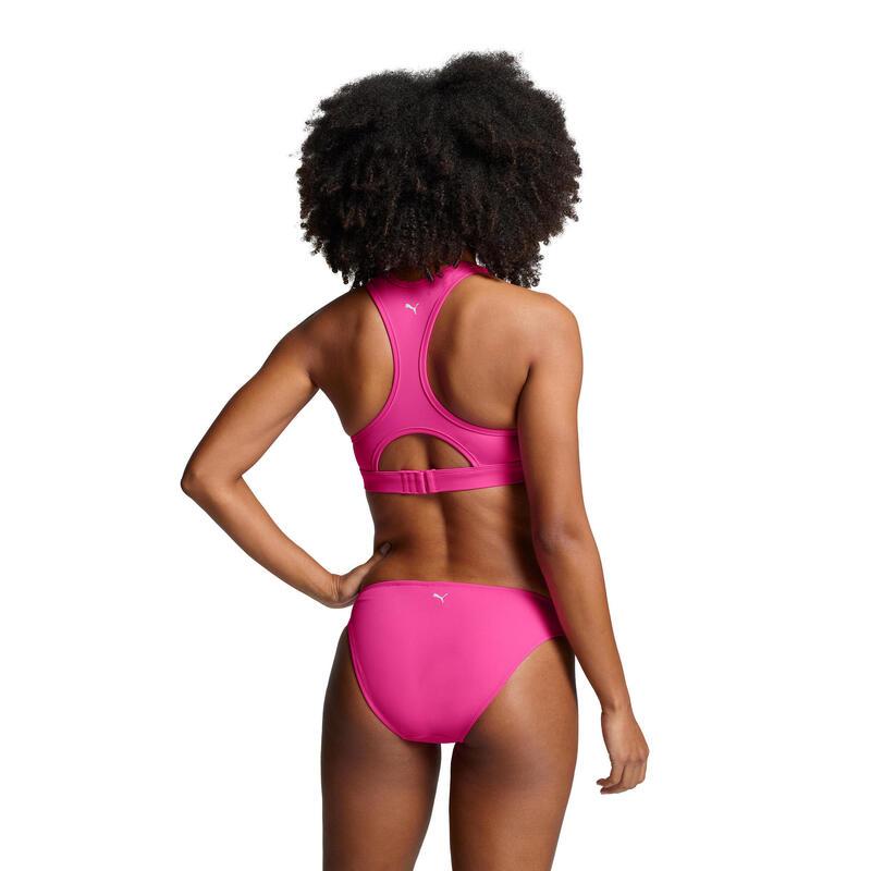 Bas de maillot de bain hipster pour femmes PUMA Neon Pink