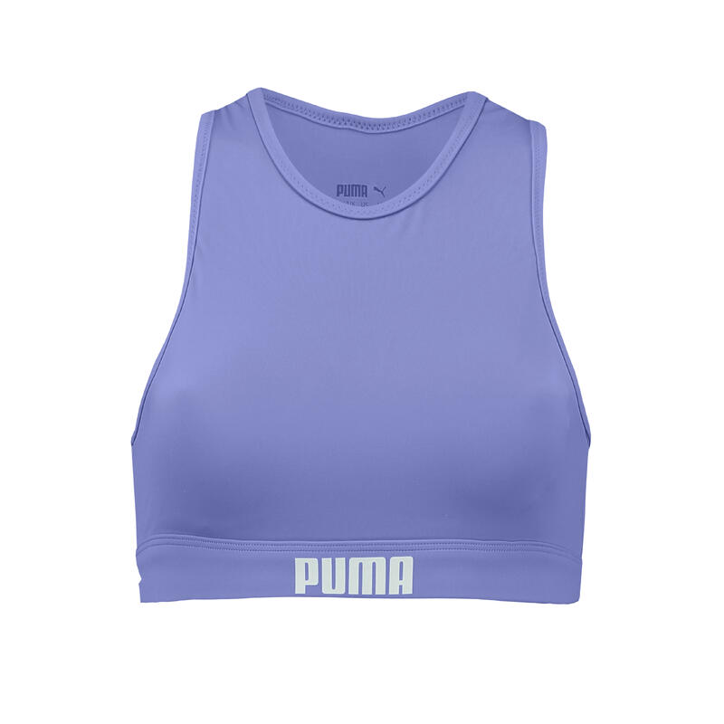 Haut à dos nageur de bain pour femmes PUMA Elektro Purple