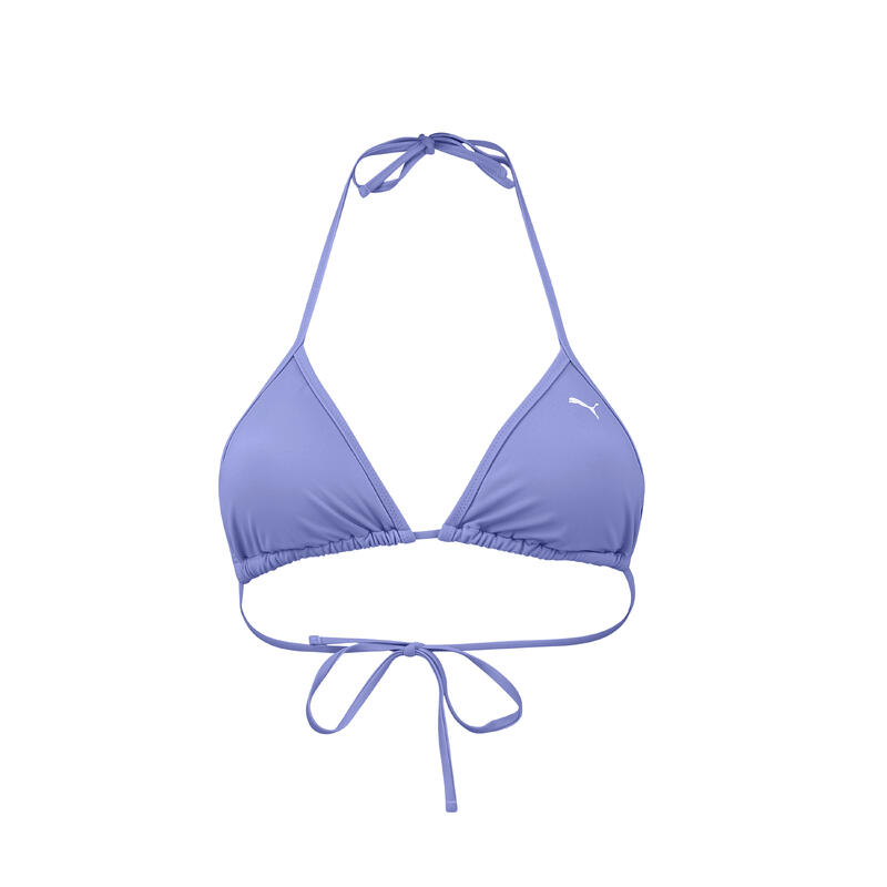 Haut de bikini triangle pour femme PUMA Elektro Purple