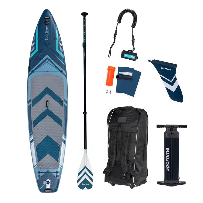 Sportime Stand Up Paddling Board Seegleiter Pro Carbon-Set, 116 Touring Board