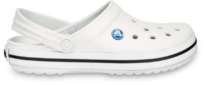 Slippers crocs crocband. wit. uniseks