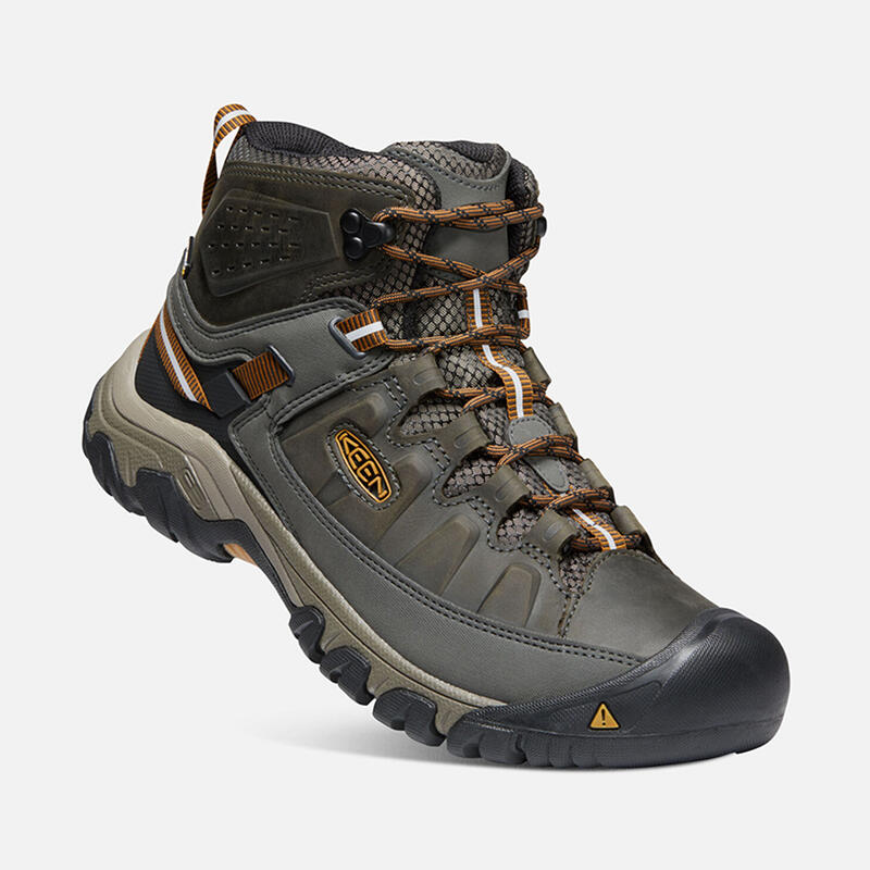 Keen de los hombres Botas de montaña Botas Targhee III Mid WP 1017787 negro