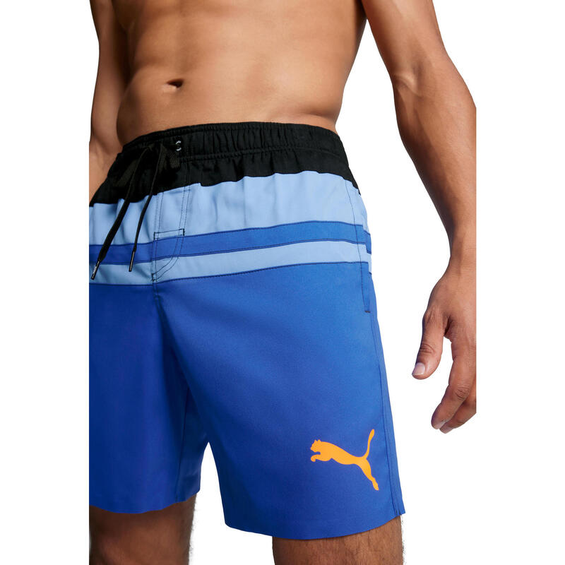 Short de bain mi-long pour homme PUMA Heritage Benjamin Bleu