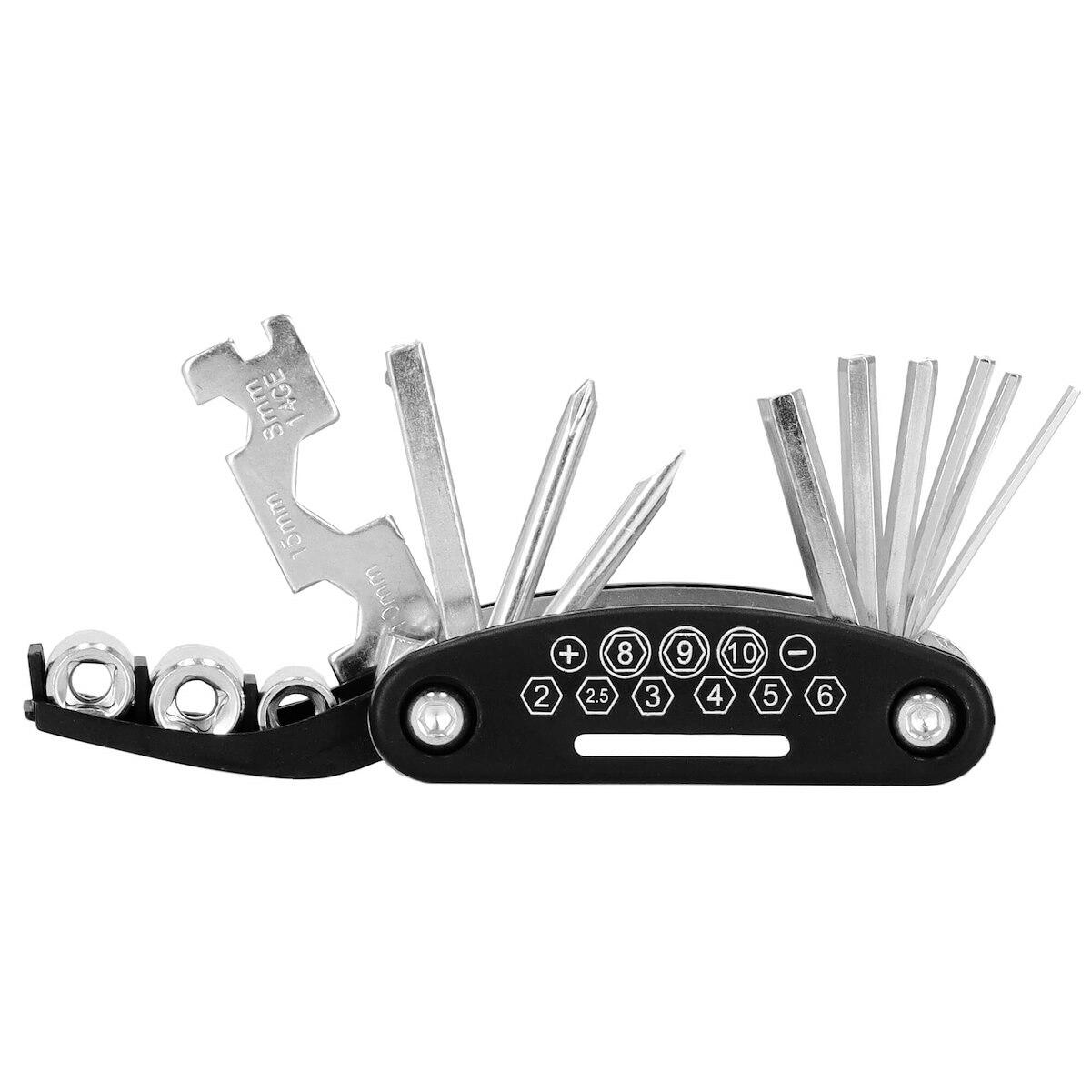 Zestaw do naprawy opon rowerowych Springos multitool 14 szt. 3/5