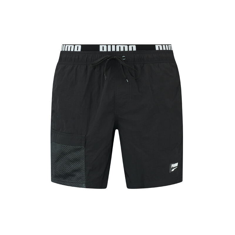 Puma Zwembroek Heren Utility Mid Shorts Zwart