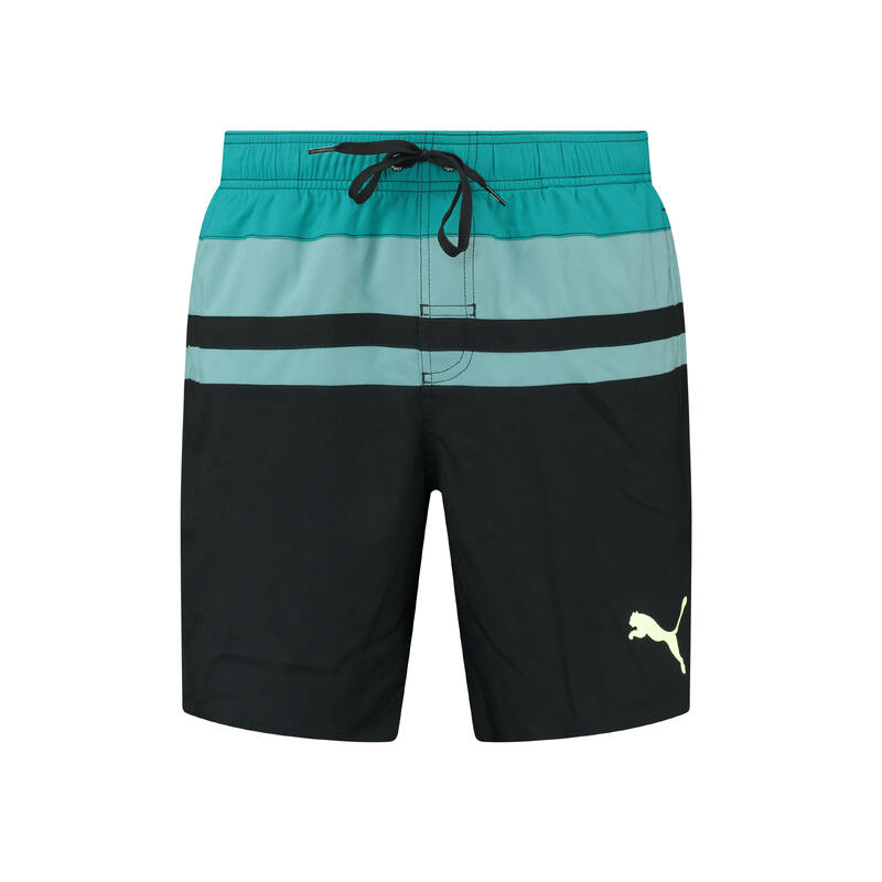 Short de bain mi-long pour homme PUMA Heritage Noir Teal