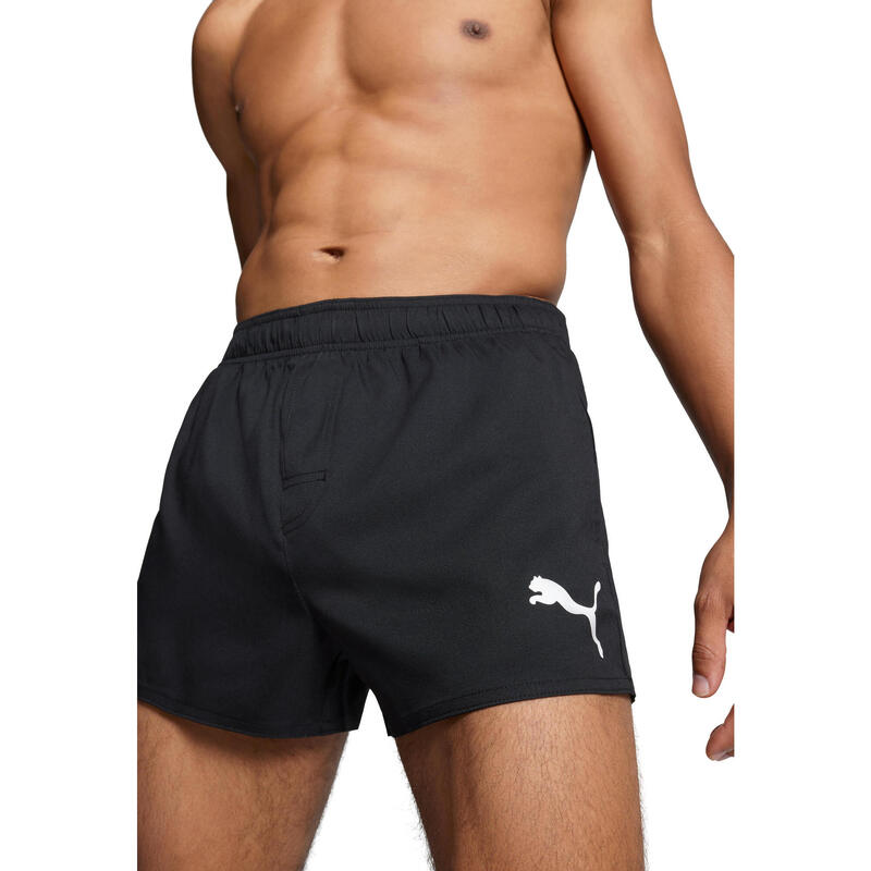 Short de bain court pour homme PUMA Noir