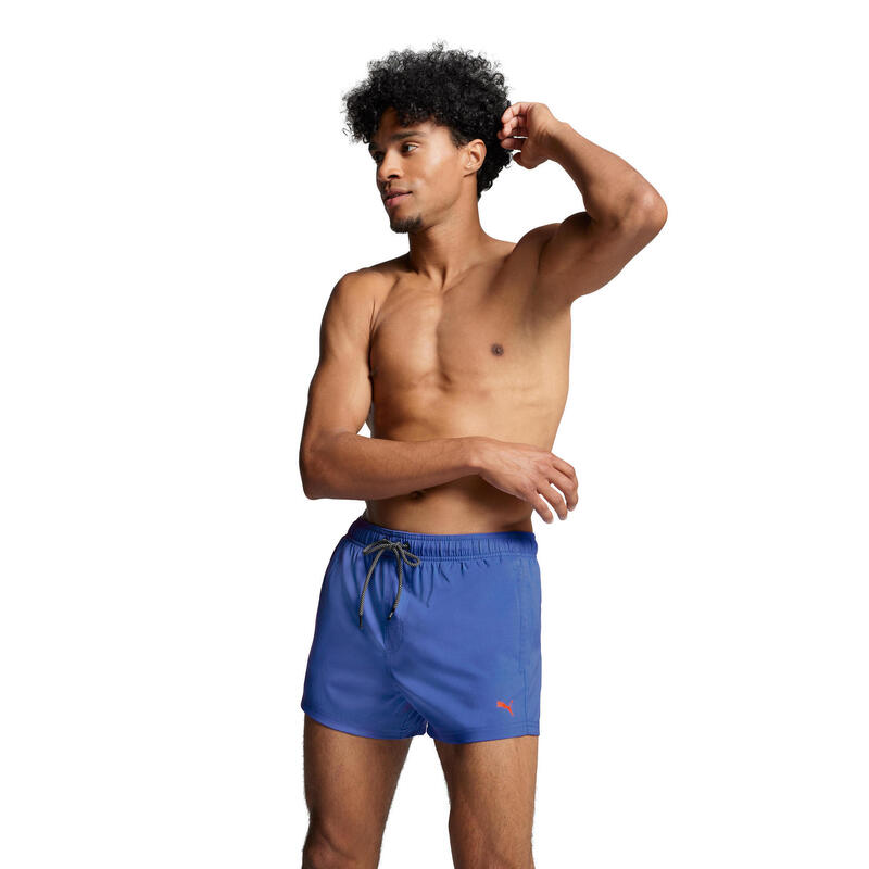 Short de bain court pour homme PUMA Benjamin Bleu