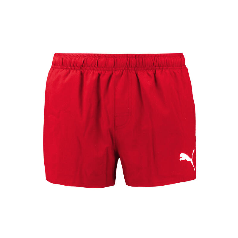 Short de bain court pour homme PUMA Rouge