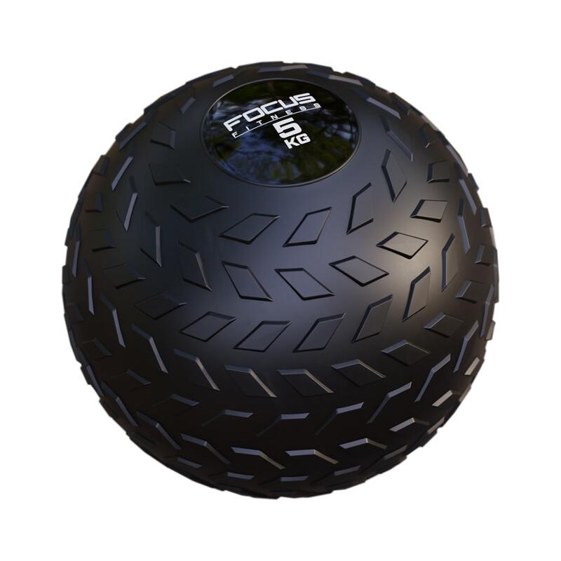 Slam Ball met grip - 5 kg