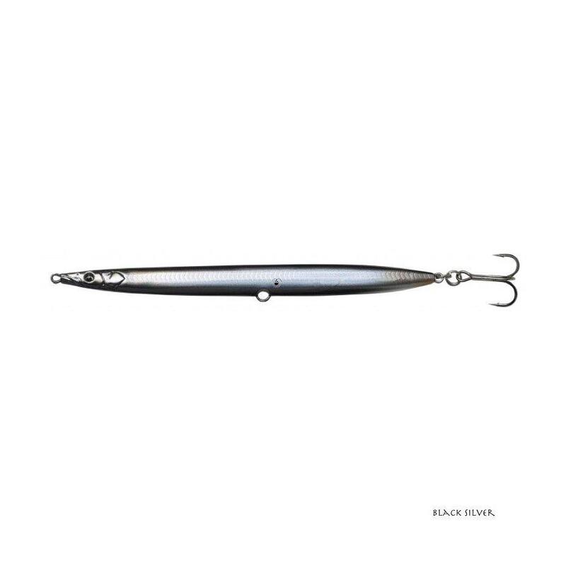 Poisson Nageur Savage Gear 3D Sandeel Pencil (9cm - Black Silver)