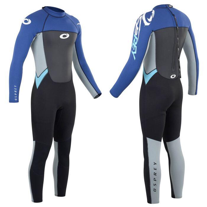 Osprey Origin Mens 3/2 Full Length Wetsuit Navy 3/6