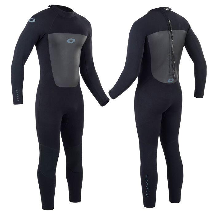 Osprey Origin Mens 3/2mm Full Length Wetsuit Black OSPREY ACTION SPORTS Decathlon