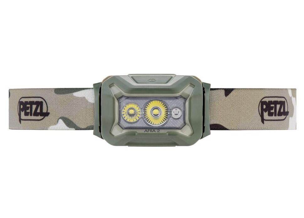 Latarka czołowa Petzl Aria 2 RGB (kamuflaż) E070BA01