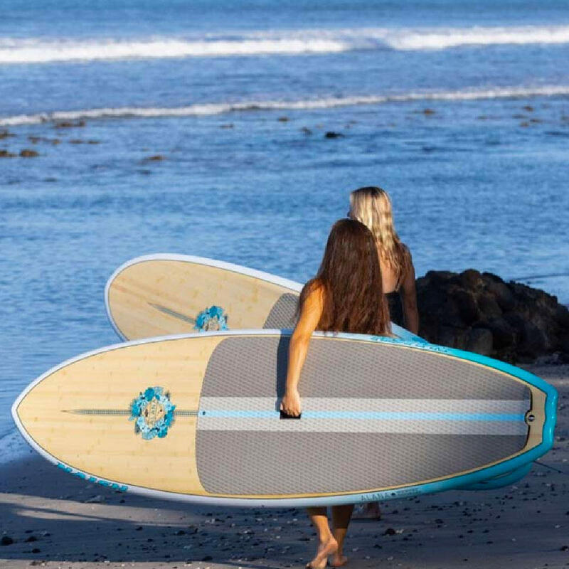 S27 Alana 10'6" GTW SUP Board - Light Grey/Light Blue