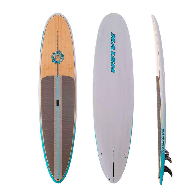 S27 Alana 10'6" GTW SUP Board - Light Grey/Light Blue