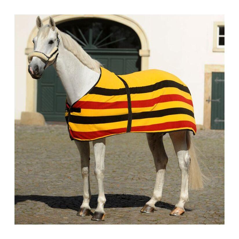 Kavalkade - Couverture Polaire Pour Cheval Kavalkade Germany 0g - Couverture Cheval - Jaune - 115 Cm - Decathlon